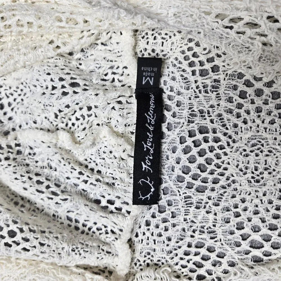 For Love and Lemons 'Cannes' Floral Lace Cover Up - Picture 8 of 8